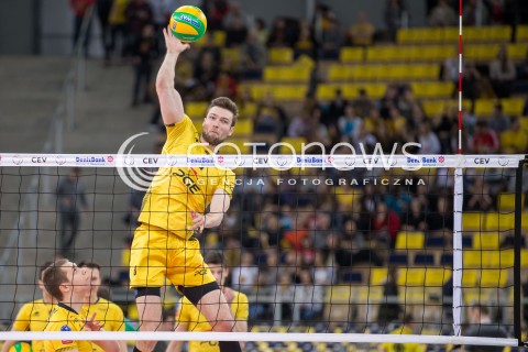  11.03.2015 LODZ POLAND<br />
SIATKOWKA LIGA MISTRZOW MEN CEV VOLLEYBALL CHAMPIONS LEAGUE 2014/2015<br />
MATCH PGE SKRA BELCHATOW - SIR SAFETY PERUGIA<br />
N/Z SYLWETKA ANDRZEJ WRONA<br />
 
