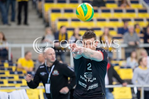  11.03.2015 LODZ POLAND<br />
SIATKOWKA LIGA MISTRZOW MEN CEV VOLLEYBALL CHAMPIONS LEAGUE 2014/2015<br />
MATCH PGE SKRA BELCHATOW - SIR SAFETY PERUGIA<br />
N/Z SYLWETKA CHRISTIAN FROMM<br />
 