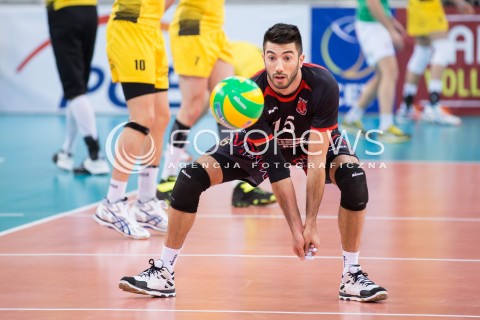  11.03.2015 LODZ POLAND<br />
SIATKOWKA LIGA MISTRZOW MEN CEV VOLLEYBALL CHAMPIONS LEAGUE 2014/2015<br />
MATCH PGE SKRA BELCHATOW - SIR SAFETY PERUGIA<br />
N/Z SYLWETKA FABIO FANULI <br />
 