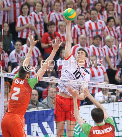  11.03.2015 RZESZOW POLAND<br />SIATKOWKA LIGA MISTRZOW MEN CEV VOLLEYBALL CHAMPIONS LEAGUE 2014/2015 <br />MATCH ASSECO RESOVIA - LOKOMOTIV NOWOSYBIRSK <br />N/Z JOCHEN SCHOPS <br /> 