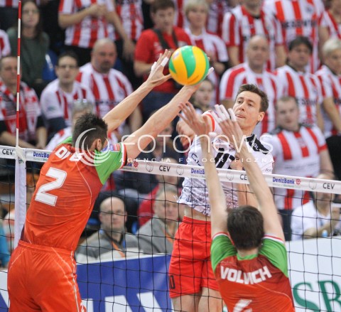  11.03.2015 RZESZOW POLAND<br />SIATKOWKA LIGA MISTRZOW MEN CEV VOLLEYBALL CHAMPIONS LEAGUE 2014/2015 <br />MATCH ASSECO RESOVIA - LOKOMOTIV NOWOSYBIRSK <br />N/Z JOCHEN SCHOPS <br /> 