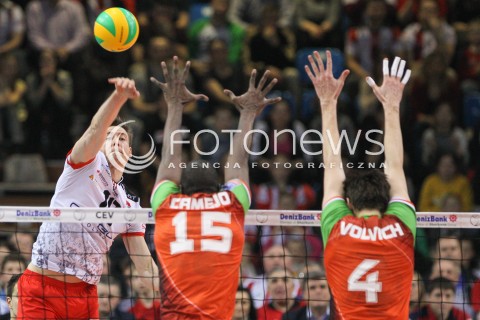  11.03.2015 RZESZOW POLAND<br />SIATKOWKA LIGA MISTRZOW MEN CEV VOLLEYBALL CHAMPIONS LEAGUE 2014/2015 <br />MATCH ASSECO RESOVIA - LOKOMOTIV NOWOSYBIRSK <br />N/Z JOCHEN SCHOPS <br /> 