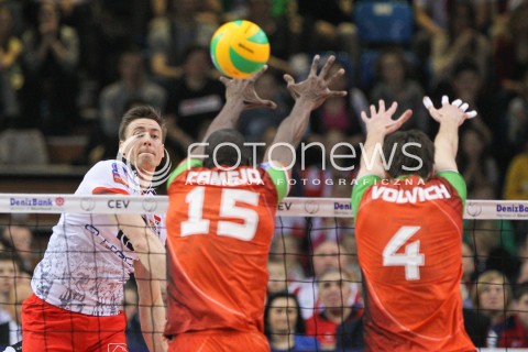  11.03.2015 RZESZOW POLAND<br />SIATKOWKA LIGA MISTRZOW MEN CEV VOLLEYBALL CHAMPIONS LEAGUE 2014/2015 <br />MATCH ASSECO RESOVIA - LOKOMOTIV NOWOSYBIRSK <br />N/Z JOCHEN SCHOPS <br /> 