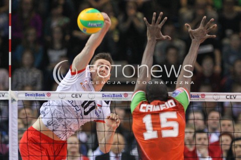  11.03.2015 RZESZOW POLAND<br />SIATKOWKA LIGA MISTRZOW MEN CEV VOLLEYBALL CHAMPIONS LEAGUE 2014/2015 <br />MATCH ASSECO RESOVIA - LOKOMOTIV NOWOSYBIRSK <br />N/Z JOCHEN SCHOPS <br /> 