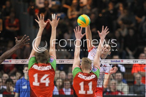  11.03.2015 RZESZOW POLAND<br />SIATKOWKA LIGA MISTRZOW MEN CEV VOLLEYBALL CHAMPIONS LEAGUE 2014/2015 <br />MATCH ASSECO RESOVIA - LOKOMOTIV NOWOSYBIRSK <br />N/Z NIKOLAY PENCZEV ( PENCHEV ) <br /> 
