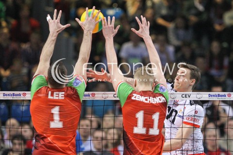  11.03.2015 RZESZOW POLAND<br />SIATKOWKA LIGA MISTRZOW MEN CEV VOLLEYBALL CHAMPIONS LEAGUE 2014/2015 <br />MATCH ASSECO RESOVIA - LOKOMOTIV NOWOSYBIRSK <br />N/Z JOCHEN SCHOPS <br /> 