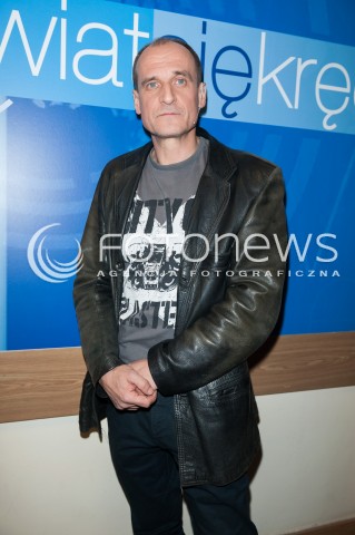  11.03.2015 WARSZAWA TVP<br />PROGRAM SWIAT SIE KRECI<br />N/Z PAWEL KUKIZ<br /> 