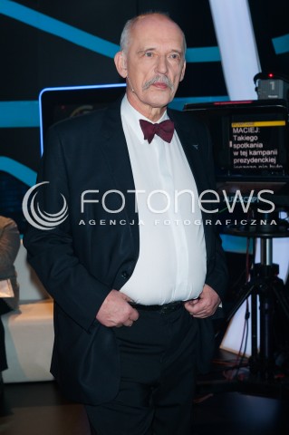  11.03.2015 WARSZAWA TVP<br />PROGRAM SWIAT SIE KRECI<br />N/Z JANUSZ KORWIN - MIKKE<br /> 