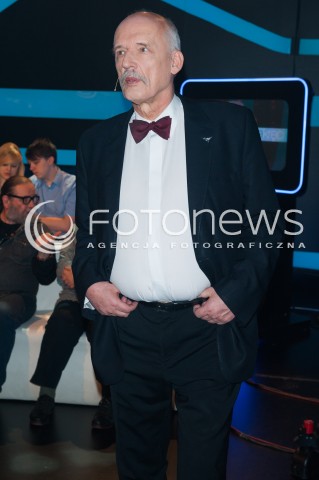  11.03.2015 WARSZAWA TVP<br />PROGRAM SWIAT SIE KRECI<br />N/Z JANUSZ KORWIN - MIKKE<br /> 