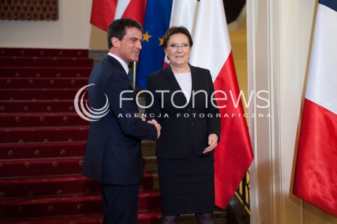 Wizyta Premiera Francji w Polsce