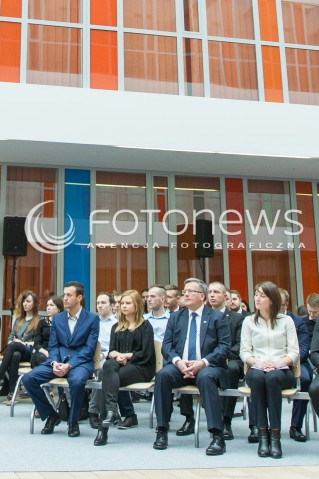  13.03.2015 RZESZOW<br />PREZYDENT RP BRONISLAW KOMOROWSKI NA PODKARPACIU<br />UDZIAL W DEBACIE INNOWACYJNOSC W GOSPODARCE SZANSA DLA MLODYCH NA UNIWERSYTECIE RZESZOWSKIM<br />N/Z BRONISLAW KOMOROWSKI<br /> 