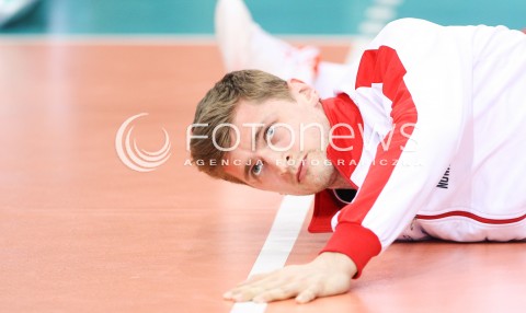  20.03.2015 RZESZOW<br />SIATKOWKA PLUSLIGA 2014/2015 MEN VOLLEYBALL POLAND POLISH PLUS LIGA LEAGUE SEASON 2014/2015 - POLFINAL MECZ NR 3.<br />MECZ ASSECO RESOVIA - JASTRZEBSKI WEGIEL<br />N/Z PIOTR NOWAKOWSKI SYLWETKA <br /> 