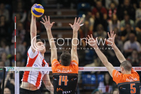 20.03.2015 RZESZOW<br />SIATKOWKA PLUSLIGA 2014/2015 MEN VOLLEYBALL POLAND POLISH PLUS LIGA LEAGUE SEASON 2014/2015 - POLFINAL MECZ NR 3.<br />MECZ ASSECO RESOVIA - JASTRZEBSKI WEGIEL<br />N/Z JOCHEN SCHOPS <br /> 
