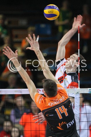  20.03.2015 RZESZOW<br />SIATKOWKA PLUSLIGA 2014/2015 MEN VOLLEYBALL POLAND POLISH PLUS LIGA LEAGUE SEASON 2014/2015 - POLFINAL MECZ NR 3.<br />MECZ ASSECO RESOVIA - JASTRZEBSKI WEGIEL<br />N/Z MARKO IVOVIC <br /> 