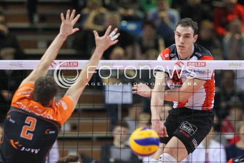  20.03.2015 RZESZOW<br />SIATKOWKA PLUSLIGA 2014/2015 MEN VOLLEYBALL POLAND POLISH PLUS LIGA LEAGUE SEASON 2014/2015 - POLFINAL MECZ NR 3.<br />MECZ ASSECO RESOVIA - JASTRZEBSKI WEGIEL<br />N/Z MARKO IVOVIC <br /> 
