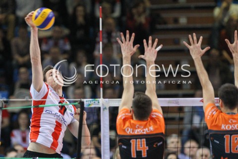  20.03.2015 RZESZOW<br />SIATKOWKA PLUSLIGA 2014/2015 MEN VOLLEYBALL POLAND POLISH PLUS LIGA LEAGUE SEASON 2014/2015 - POLFINAL MECZ NR 3.<br />MECZ ASSECO RESOVIA - JASTRZEBSKI WEGIEL<br />N/Z JOCHEN SCHOPS <br /> 