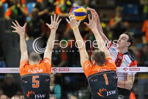  20.03.2015 RZESZOW<br />SIATKOWKA PLUSLIGA 2014/2015 MEN VOLLEYBALL POLAND POLISH PLUS LIGA LEAGUE SEASON 2014/2015 - POLFINAL MECZ NR 3.<br />MECZ ASSECO RESOVIA - JASTRZEBSKI WEGIEL<br />N/Z MARKO IVOVIC <br /> 