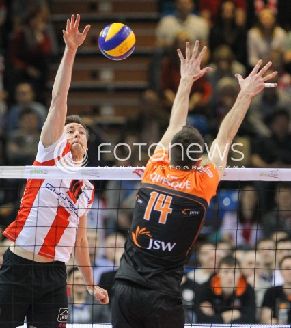  20.03.2015 RZESZOW<br />SIATKOWKA PLUSLIGA 2014/2015 MEN VOLLEYBALL POLAND POLISH PLUS LIGA LEAGUE SEASON 2014/2015 - POLFINAL MECZ NR 3.<br />MECZ ASSECO RESOVIA - JASTRZEBSKI WEGIEL<br />N/Z JOCHEN SCHOPS <br /> 