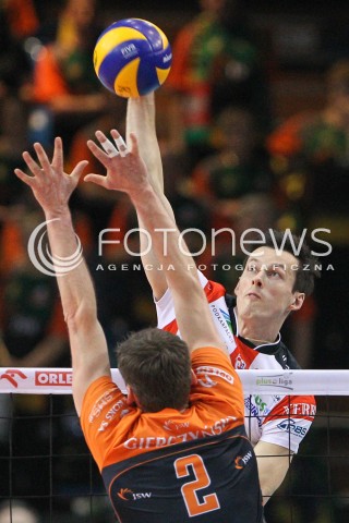  20.03.2015 RZESZOW<br />SIATKOWKA PLUSLIGA 2014/2015 MEN VOLLEYBALL POLAND POLISH PLUS LIGA LEAGUE SEASON 2014/2015 - POLFINAL MECZ NR 3.<br />MECZ ASSECO RESOVIA - JASTRZEBSKI WEGIEL<br />N/Z RAFAL BUSZEK <br /> 