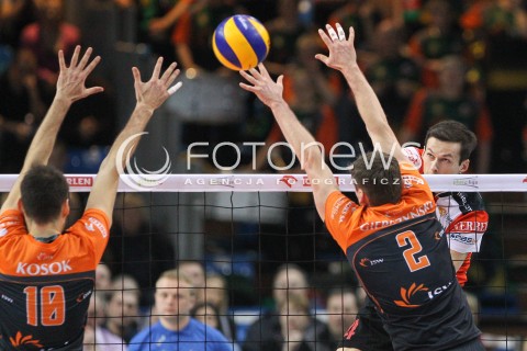  20.03.2015 RZESZOW<br />SIATKOWKA PLUSLIGA 2014/2015 MEN VOLLEYBALL POLAND POLISH PLUS LIGA LEAGUE SEASON 2014/2015 - POLFINAL MECZ NR 3.<br />MECZ ASSECO RESOVIA - JASTRZEBSKI WEGIEL<br />N/Z RAFAL BUSZEK <br /> 