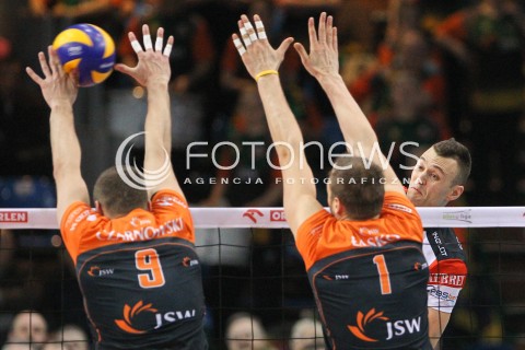  20.03.2015 RZESZOW<br />SIATKOWKA PLUSLIGA 2014/2015 MEN VOLLEYBALL POLAND POLISH PLUS LIGA LEAGUE SEASON 2014/2015 - POLFINAL MECZ NR 3.<br />MECZ ASSECO RESOVIA - JASTRZEBSKI WEGIEL<br />N/Z PAUL LOTMAN <br /> 