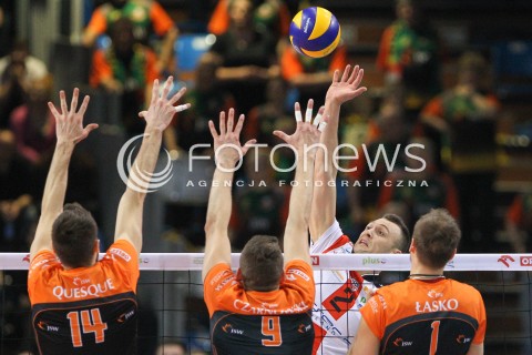  20.03.2015 RZESZOW<br />SIATKOWKA PLUSLIGA 2014/2015 MEN VOLLEYBALL POLAND POLISH PLUS LIGA LEAGUE SEASON 2014/2015 - POLFINAL MECZ NR 3.<br />MECZ ASSECO RESOVIA - JASTRZEBSKI WEGIEL<br />N/Z PAUL LOTMAN <br /> 