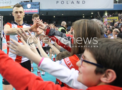  20.03.2015 RZESZOW<br />SIATKOWKA PLUSLIGA 2014/2015 MEN VOLLEYBALL POLAND POLISH PLUS LIGA LEAGUE SEASON 2014/2015 - POLFINAL MECZ NR 3.<br />MECZ ASSECO RESOVIA - JASTRZEBSKI WEGIEL<br />N/Z PAUL LOTMAN KIBICE RADOSC EMOCJE Z AWANSU WYGRANEJ<br /> 