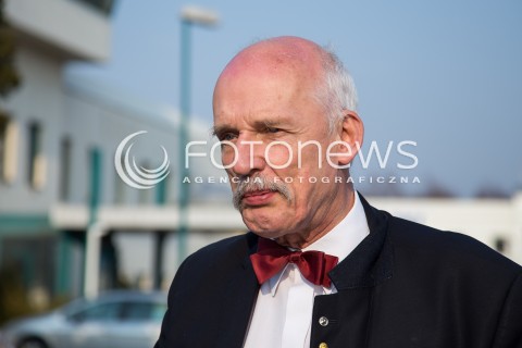  24.03.2015 LODZ<br />WIZYTA JANUSZA KORWIN-MIKKE W LODZI<br />N/Z JANUSZ KORWIN - MIKKE<br /> 