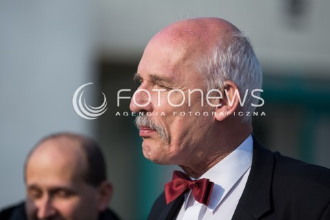  24.03.2015 LODZ<br />WIZYTA JANUSZA KORWIN-MIKKE W LODZI<br />N/Z JANUSZ KORWIN - MIKKE<br /> 