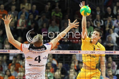  28.03.2015 BERLIN GERMANY<br />SIATKOWKA LIGA MISTRZOW MEN CEV VOLLEYBALL CHAMPIONS LEAGUE FINAL FOUR 2014/2015 - SEMIFINAL<br />MATCH ASSECO RESOVIA RZESZOW - PGE SKRA BELCHATOW<br />N/Z SRECKO LISINAC <br /> 