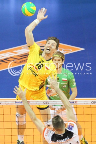  28.03.2015 BERLIN GERMANY<br />SIATKOWKA LIGA MISTRZOW MEN CEV VOLLEYBALL CHAMPIONS LEAGUE FINAL FOUR 2014/2015 - SEMIFINAL<br />MATCH ASSECO RESOVIA RZESZOW - PGE SKRA BELCHATOW<br />N/Z NICOLAS MARECHAL <br /> 