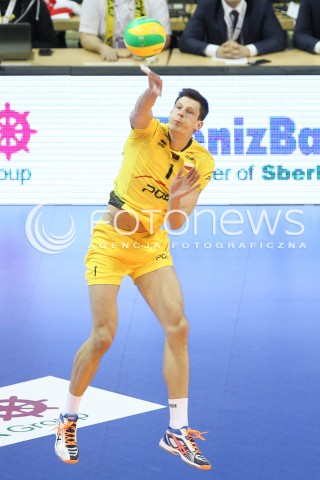  28.03.2015 BERLIN GERMANY<br />SIATKOWKA LIGA MISTRZOW MEN CEV VOLLEYBALL CHAMPIONS LEAGUE FINAL FOUR 2014/2015 - SEMIFINAL<br />MATCH ASSECO RESOVIA RZESZOW - PGE SKRA BELCHATOW<br />N/Z SRECKO LISINAC SYLWETKA <br /> 