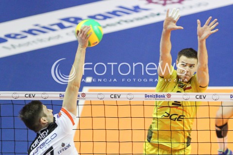  28.03.2015 BERLIN GERMANY<br />SIATKOWKA LIGA MISTRZOW MEN CEV VOLLEYBALL CHAMPIONS LEAGUE FINAL FOUR 2014/2015 - SEMIFINAL<br />MATCH ASSECO RESOVIA RZESZOW - PGE SKRA BELCHATOW<br />N/Z MARIUSZ WLAZLY <br /> 
