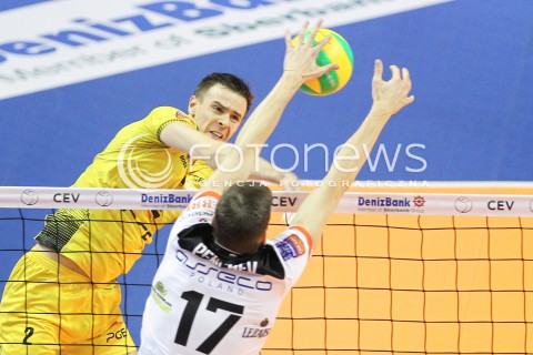  28.03.2015 BERLIN GERMANY<br />SIATKOWKA LIGA MISTRZOW MEN CEV VOLLEYBALL CHAMPIONS LEAGUE FINAL FOUR 2014/2015 - SEMIFINAL<br />MATCH ASSECO RESOVIA RZESZOW - PGE SKRA BELCHATOW<br />N/Z MARIUSZ WLAZLY <br /> 