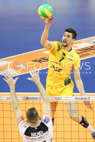  28.03.2015 BERLIN GERMANY<br />SIATKOWKA LIGA MISTRZOW MEN CEV VOLLEYBALL CHAMPIONS LEAGUE FINAL FOUR 2014/2015 - SEMIFINAL<br />MATCH ASSECO RESOVIA RZESZOW - PGE SKRA BELCHATOW<br />N/Z FACUNDO CONTE <br /> 