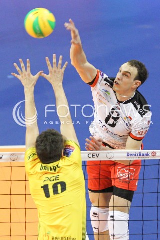  28.03.2015 BERLIN GERMANY<br />SIATKOWKA LIGA MISTRZOW MEN CEV VOLLEYBALL CHAMPIONS LEAGUE FINAL FOUR 2014/2015 - SEMIFINAL<br />MATCH ASSECO RESOVIA RZESZOW - PGE SKRA BELCHATOW<br />N/Z MARKO IVOVIC <br /> 