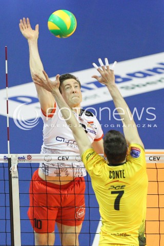  28.03.2015 BERLIN GERMANY<br />SIATKOWKA LIGA MISTRZOW MEN CEV VOLLEYBALL CHAMPIONS LEAGUE FINAL FOUR 2014/2015 - SEMIFINAL<br />MATCH ASSECO RESOVIA RZESZOW - PGE SKRA BELCHATOW<br />N/Z JOCHEN SCHOPS <br /> 