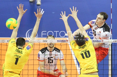 28.03.2015 BERLIN GERMANY<br />SIATKOWKA LIGA MISTRZOW MEN CEV VOLLEYBALL CHAMPIONS LEAGUE FINAL FOUR 2014/2015 - SEMIFINAL<br />MATCH ASSECO RESOVIA RZESZOW - PGE SKRA BELCHATOW<br />N/Z MARKO IVOVIC <br /> 