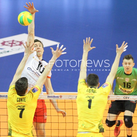  28.03.2015 BERLIN GERMANY<br />SIATKOWKA LIGA MISTRZOW MEN CEV VOLLEYBALL CHAMPIONS LEAGUE FINAL FOUR 2014/2015 - SEMIFINAL<br />MATCH ASSECO RESOVIA RZESZOW - PGE SKRA BELCHATOW<br />N/Z JOCHEN SCHOPS <br /> 