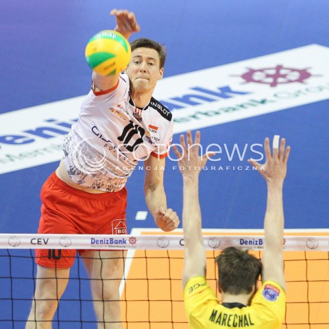  28.03.2015 BERLIN GERMANY<br />SIATKOWKA LIGA MISTRZOW MEN CEV VOLLEYBALL CHAMPIONS LEAGUE FINAL FOUR 2014/2015 - SEMIFINAL<br />MATCH ASSECO RESOVIA RZESZOW - PGE SKRA BELCHATOW<br />N/Z JOCHEN SCHOPS <br /> 