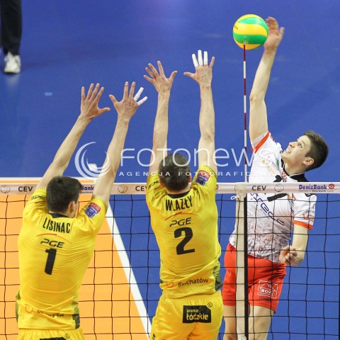  28.03.2015 BERLIN GERMANY<br />SIATKOWKA LIGA MISTRZOW MEN CEV VOLLEYBALL CHAMPIONS LEAGUE FINAL FOUR 2014/2015 - SEMIFINAL<br />MATCH ASSECO RESOVIA RZESZOW - PGE SKRA BELCHATOW<br />N/Z NIKOLAY PENCZEV ( PENCHEV ) <br /> 