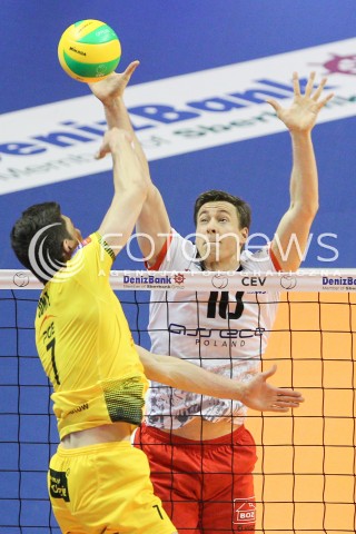 28.03.2015 BERLIN GERMANY<br />SIATKOWKA LIGA MISTRZOW MEN CEV VOLLEYBALL CHAMPIONS LEAGUE FINAL FOUR 2014/2015 - SEMIFINAL<br />MATCH ASSECO RESOVIA RZESZOW - PGE SKRA BELCHATOW<br />N/Z JOCHEN SCHOPS <br /> 