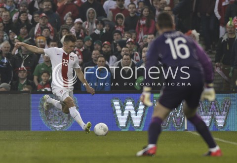  29.03.2015 DUBLIN ( IRLANDIA )<br />PILKA NOZNA ELIMINACJE EURO 2016 ( GRUPA D )<br />FOOTBALL QUALIFICATIONS EURO 2016 ( GROUP D )<br />MECZ POLSKA - IRLANDIA ( POLAND - IRELAND )<br />N/Z MACIEJ RYBUS<br /> 