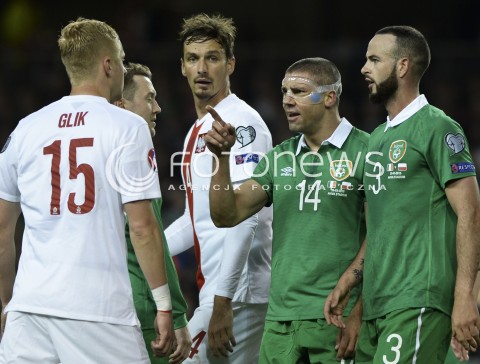 29.03.2015 DUBLIN ( IRLANDIA )<br />PILKA NOZNA ELIMINACJE EURO 2016 ( GRUPA D )<br />FOOTBALL QUALIFICATIONS EURO 2016 ( GROUP D )<br />MECZ POLSKA - IRLANDIA ( POLAND - IRELAND )<br />N/Z JON WALTERS<br /> 