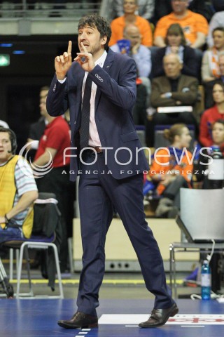 29.03.2015 BERLIN GERMANY<br />SIATKOWKA LIGA MISTRZOW MEN CEV VOLLEYBALL CHAMPIONS LEAGUE FINAL FOUR 2014/2015 - MECZ O 3. MIEJSCE<br />MATCH BR VOLLEYS - PGE SKRA BELCHATOW<br />N/Z MIGUEL ANGEL FALASCA - HEAD COACH - (I TRENER) SYLWETKA <br /> 