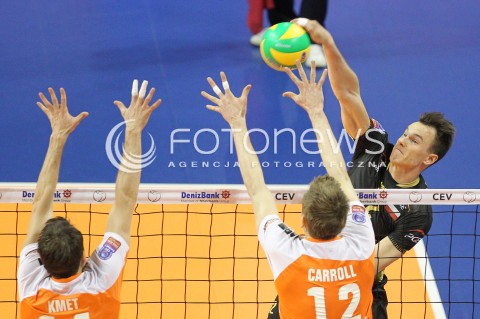  29.03.2015 BERLIN GERMANY<br />SIATKOWKA LIGA MISTRZOW MEN CEV VOLLEYBALL CHAMPIONS LEAGUE FINAL FOUR 2014/2015 - MECZ O 3. MIEJSCE<br />MATCH BR VOLLEYS - PGE SKRA BELCHATOW<br />N/Z WOJCIECH WLODARCZYK <br /> 