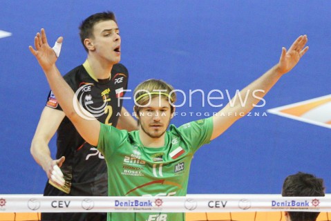  29.03.2015 BERLIN GERMANY<br />SIATKOWKA LIGA MISTRZOW MEN CEV VOLLEYBALL CHAMPIONS LEAGUE FINAL FOUR 2014/2015 - MECZ O 3. MIEJSCE<br />MATCH BR VOLLEYS - PGE SKRA BELCHATOW<br />N/Z FERDINAND TILLE RADOSC EMOCJE <br /> 