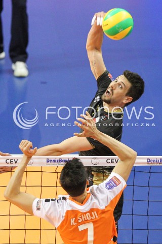 29.03.2015 BERLIN GERMANY<br />SIATKOWKA LIGA MISTRZOW MEN CEV VOLLEYBALL CHAMPIONS LEAGUE FINAL FOUR 2014/2015 - MECZ O 3. MIEJSCE<br />MATCH BR VOLLEYS - PGE SKRA BELCHATOW<br />N/Z FACUNDO CONTE <br /> 
