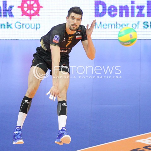  29.03.2015 BERLIN GERMANY<br />SIATKOWKA LIGA MISTRZOW MEN CEV VOLLEYBALL CHAMPIONS LEAGUE FINAL FOUR 2014/2015 - MECZ O 3. MIEJSCE<br />MATCH BR VOLLEYS - PGE SKRA BELCHATOW<br />N/Z FACUNDO CONTE SYLWETKA <br /> 