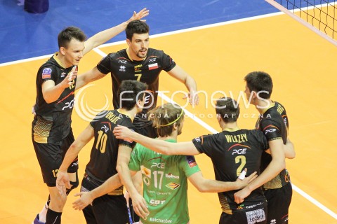  29.03.2015 BERLIN GERMANY<br />SIATKOWKA LIGA MISTRZOW MEN CEV VOLLEYBALL CHAMPIONS LEAGUE FINAL FOUR 2014/2015 - MECZ O 3. MIEJSCE<br />MATCH BR VOLLEYS - PGE SKRA BELCHATOW<br />N/Z WOJCIECH WLODARCZYK FACUNDO CONTE RADOSC EMOCJE <br /> 